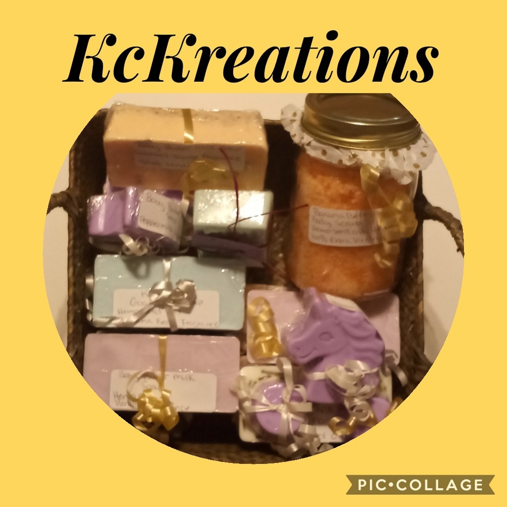 Soaps in a basket